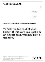 Goblin Savant