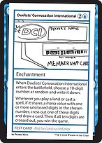 Duelists' Convocation International