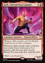 Kirk, Enterprising Captain