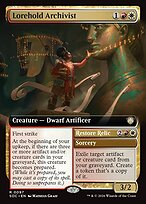Lorehold Archivist // Restore Relic