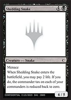 Shedding Snake