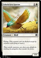 Colorful Feiyi Sparrow