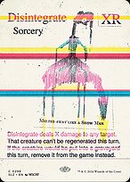 Disintegrate