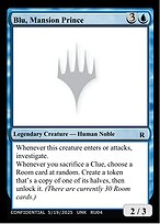 Blu, Mansion Prince