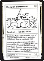 Champion of the Hareish