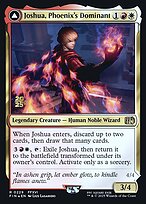 Joshua, Phoenix's Dominant // Phoenix, Warden of Fire