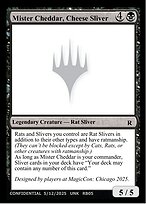 Mister Cheddar, Cheese Sliver