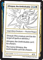 Glimpse, the Unthinkable