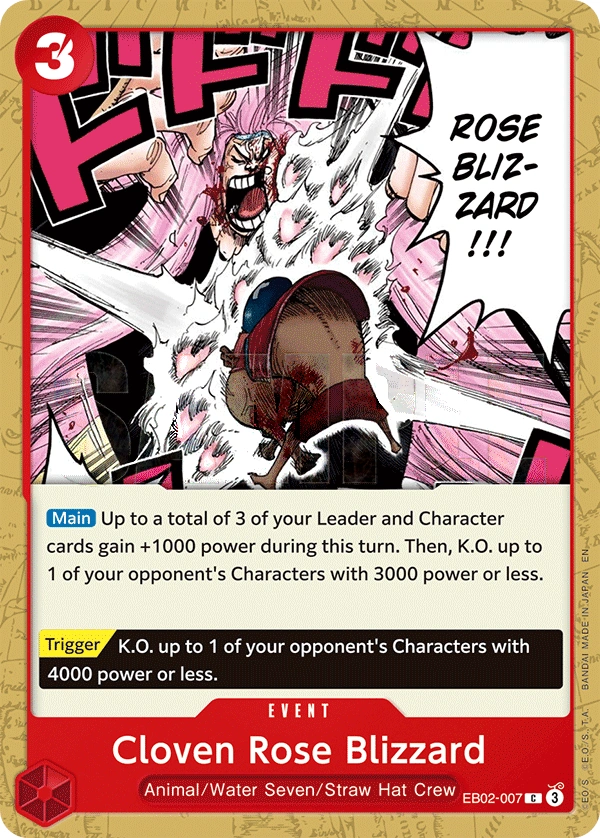 Cloven Rose Blizzard