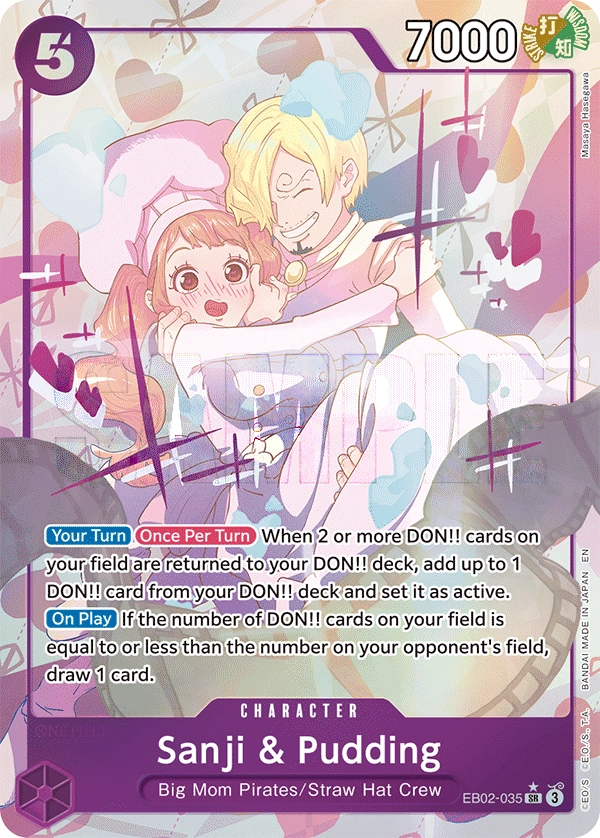Sanji & Pudding