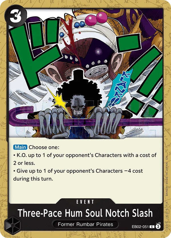 Three-Pace Hum Soul Notch Slash