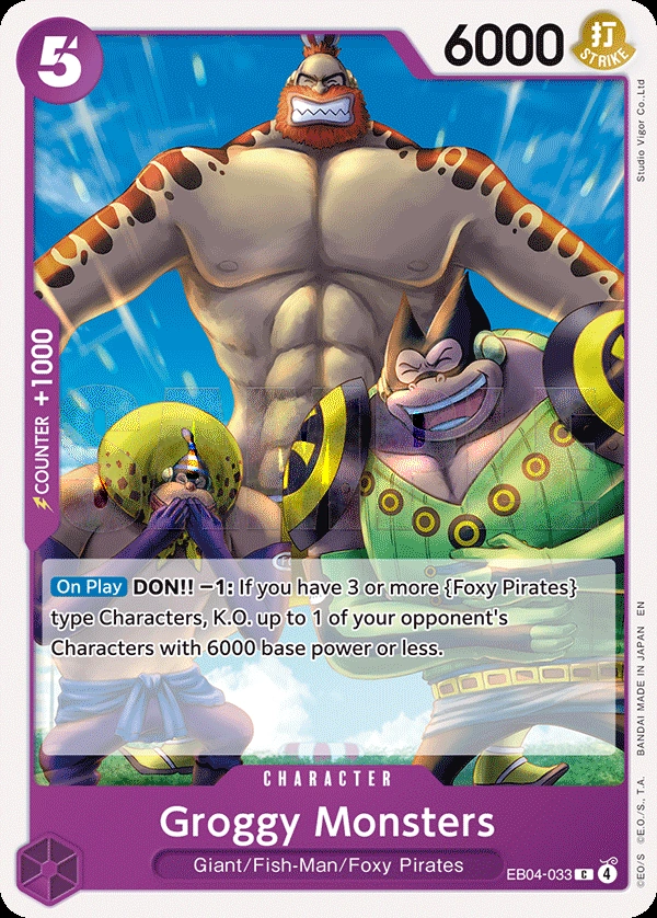 Groggy Monsters