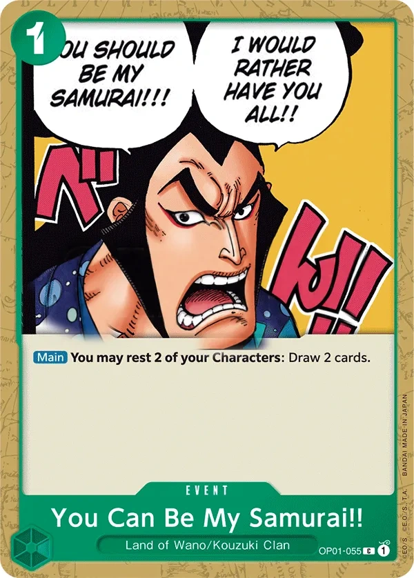 You Can Be My Samurai!!