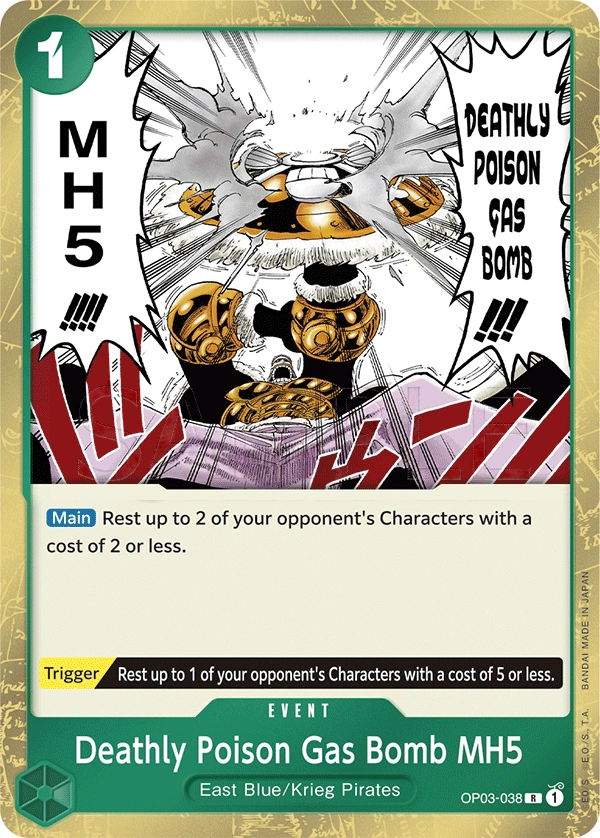 Deathly Poison Gas Bomb MH5