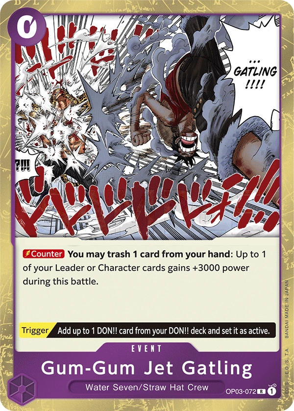 Gum-Gum Jet Gatling