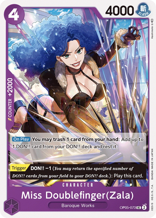 Miss Doublefinger(Zala)