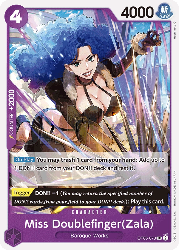 Miss Doublefinger(Zala)