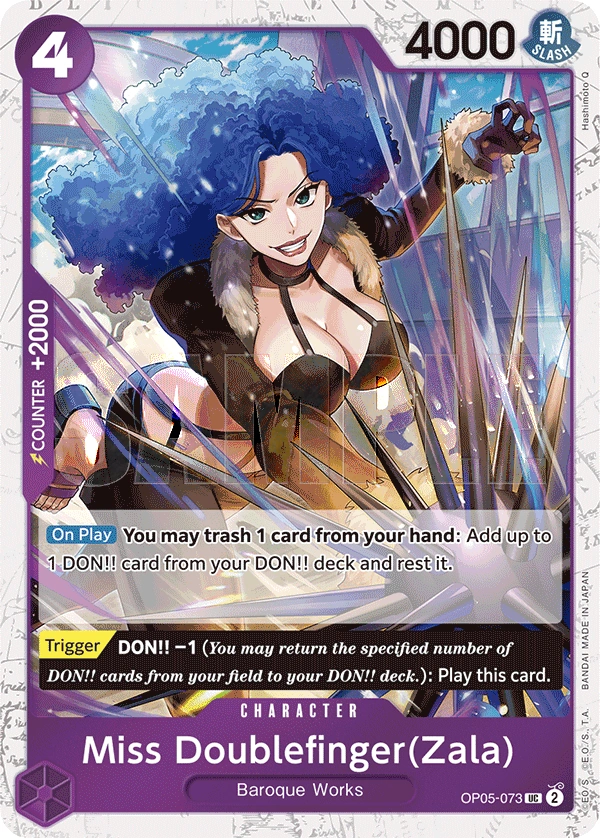 Miss Doublefinger(Zala)