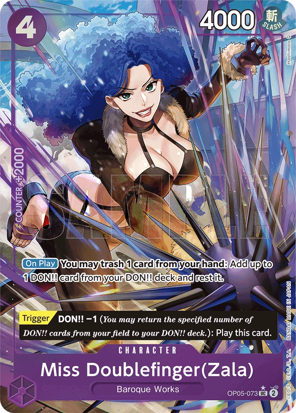 Miss Doublefinger(Zala)