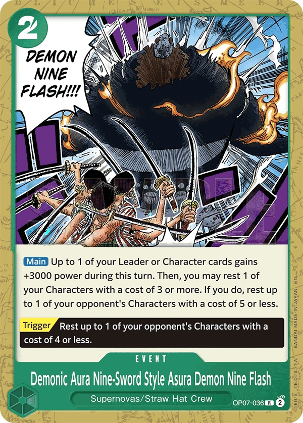Demonic Aura Nine-Sword Style Asura Demon Nine Flash