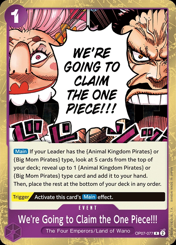 We're Going to Claim the One Piece!!!