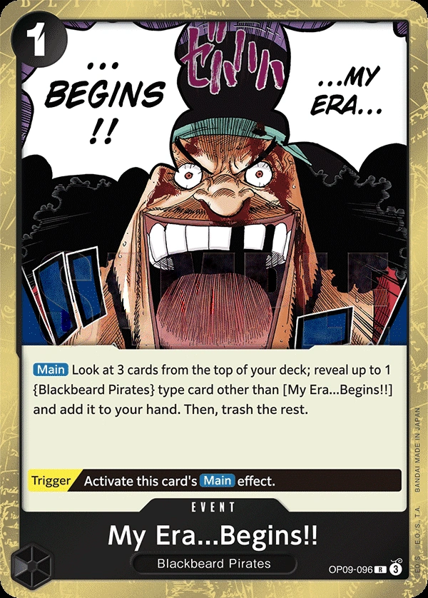 My Era...Begins!!