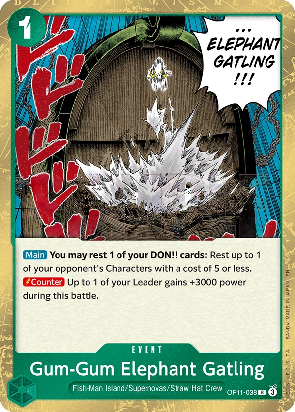 Gum-Gum Elephant Gatling