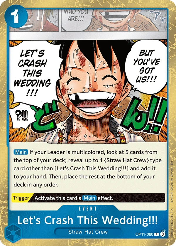 Let's Crash This Wedding!!!