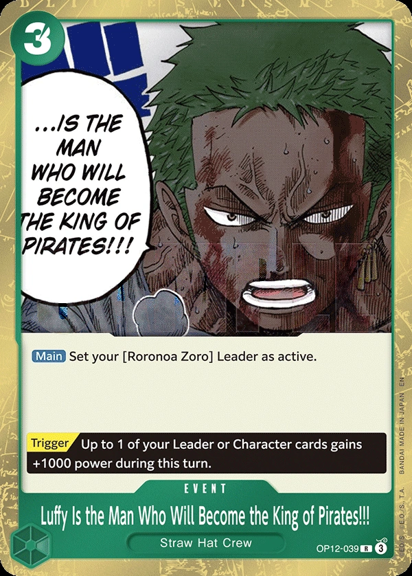 Luffy Is the Man Who Will Become the King of Pirates!!!