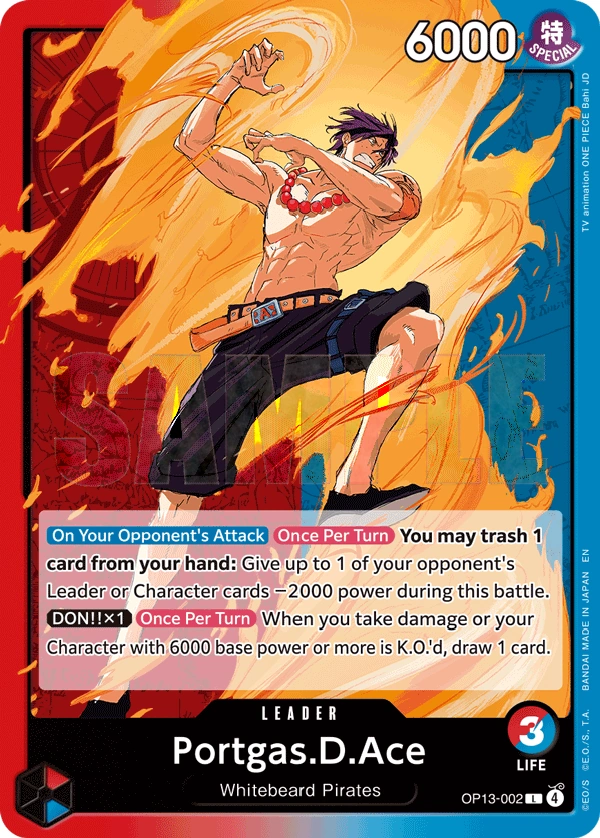 Portgas.D.Ace (002) (Alternate Art)