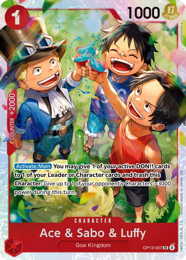 Ace & Sabo & Luffy (Alternate Art)