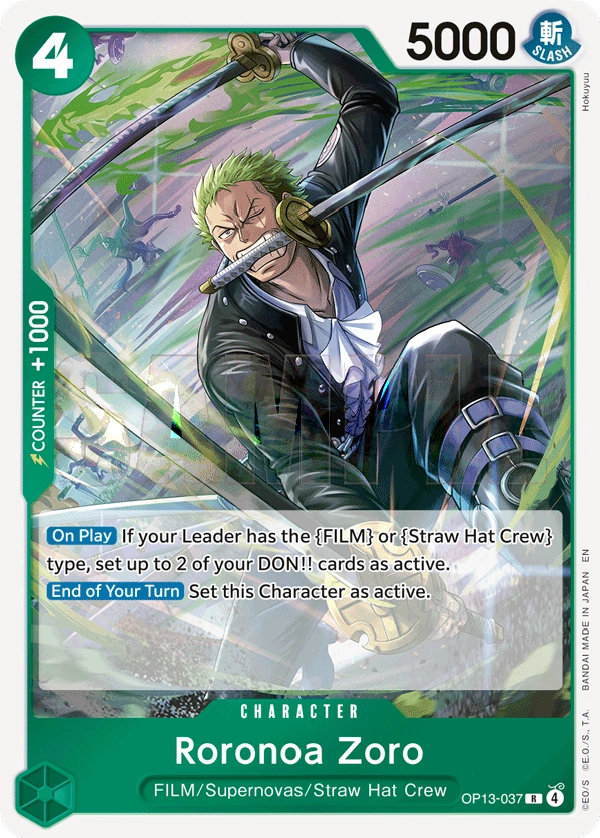 Roronoa Zoro (OP13-037)