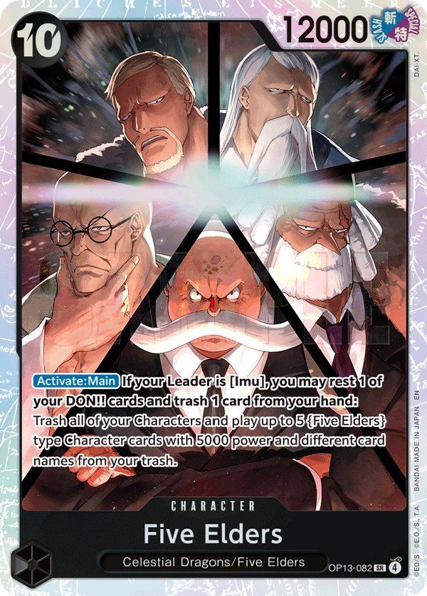 Five Elders (Alternate Art)