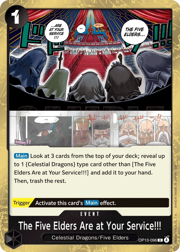 The Five Elders Are at Your Service!!!