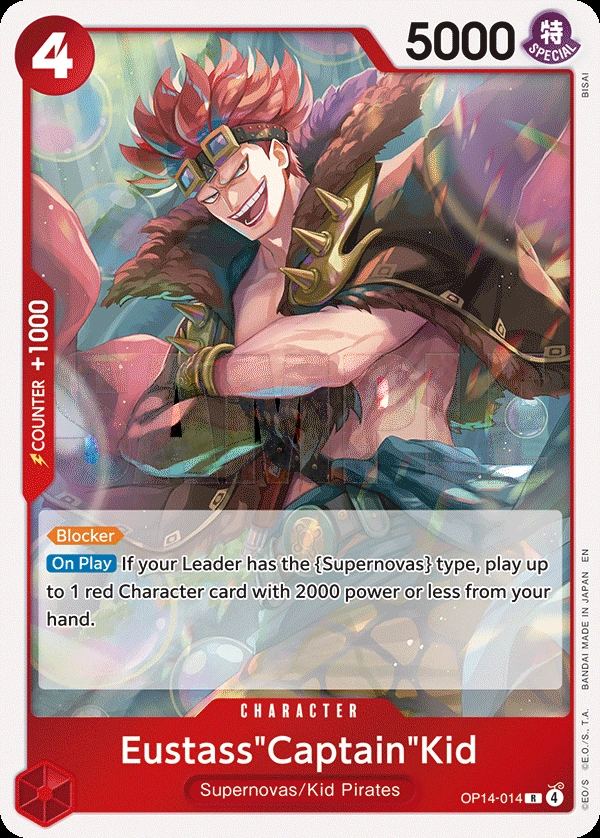 Eustass"Captain"Kid - OP14-014