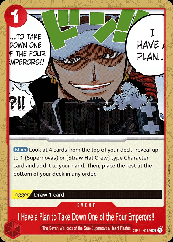 I Have a Plan to Take Down One of the Four Emperors!!