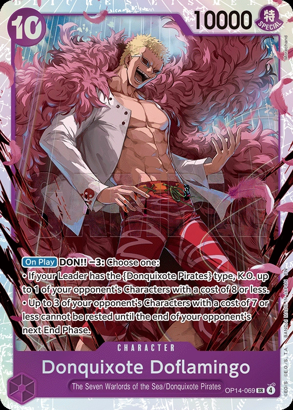 Donquixote Doflamingo - OP14-069 (Alternate Art)