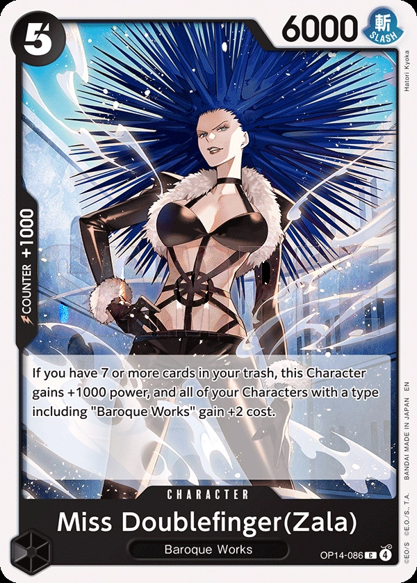 Miss Doublefinger(Zala)