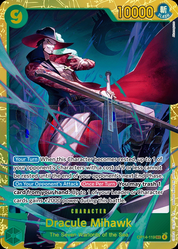 Dracule Mihawk - OP14-119