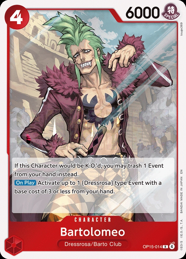 Bartolomeo (Dash Pack)