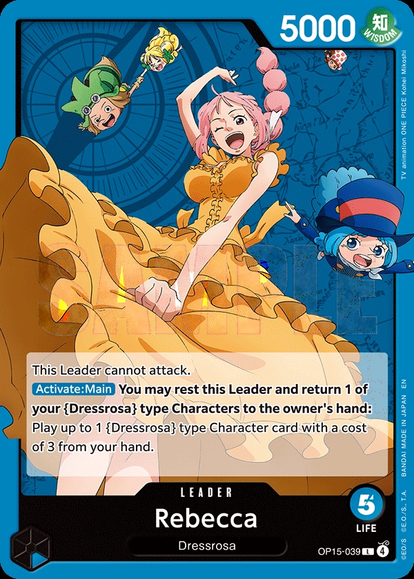 Rebecca (OP15-039) (Alternate Art)