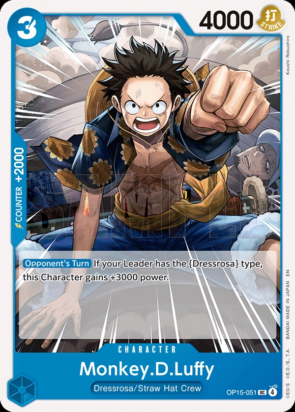 Monkey.D.Luffy (OP15-051)