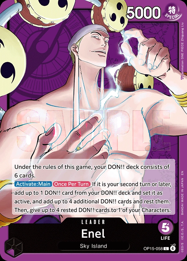 Enel (OP15-058) (Alternate Art)