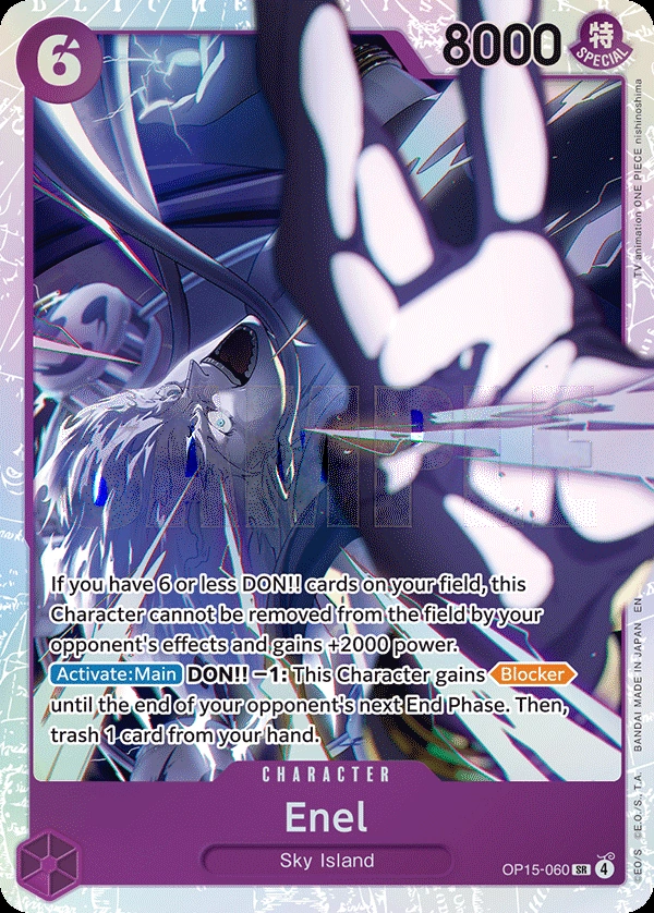 Enel (OP15-060) (Alternate Art)