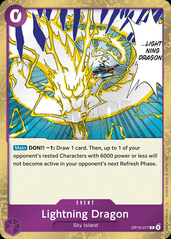 Lightning Dragon (Alternate Art)