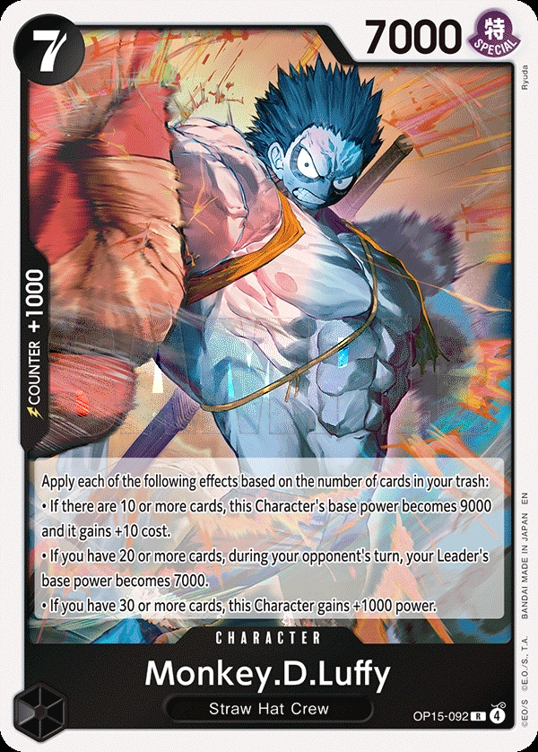 Monkey.D.Luffy (OP15-092) (Alternate Art)