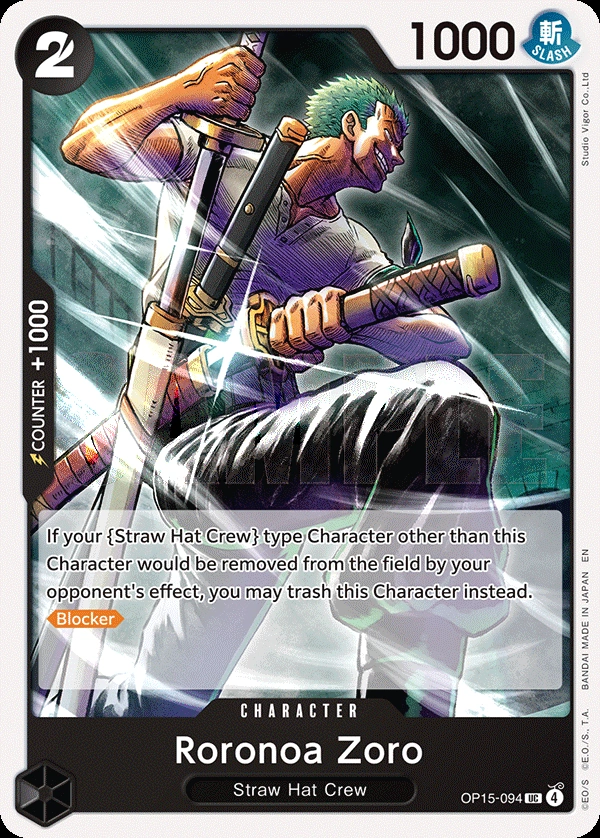Roronoa Zoro (OP15-094)