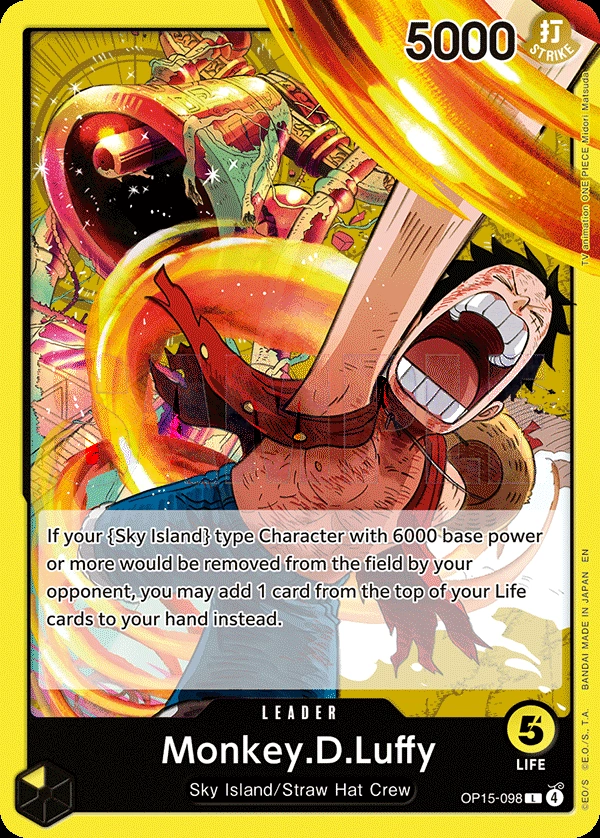 Monkey.D.Luffy (OP15-098) (Alternate Art)