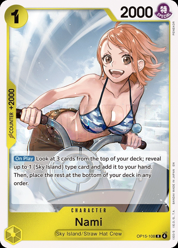 Nami (OP15-108) (Dash Pack)