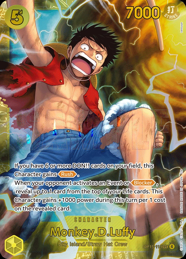Monkey.D.Luffy (OP15-119) (Alternate Art)